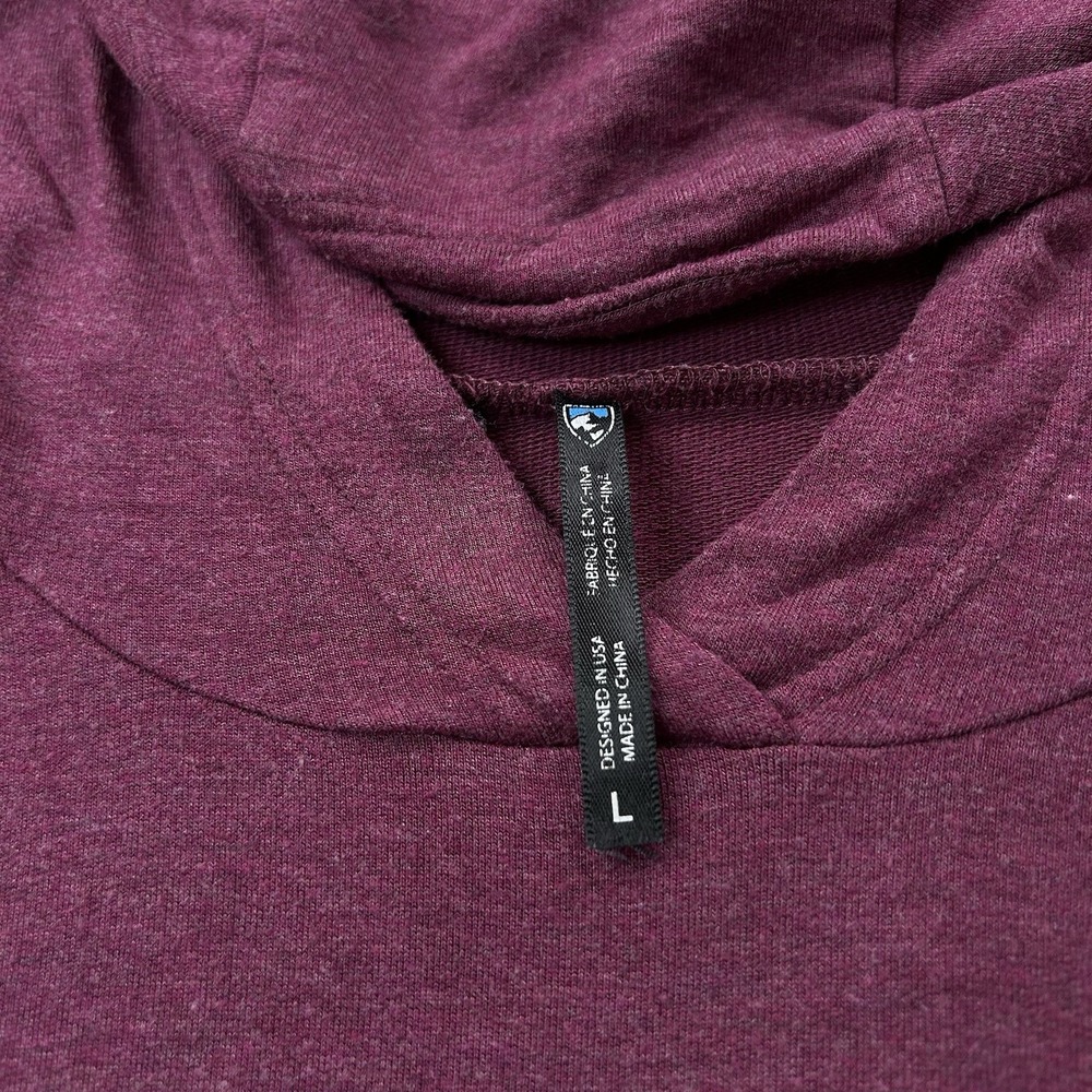 Kuhl Lightweight Hoodie Womens Large Pullover Performance Pocket Stretch - Picture 6 of 6
